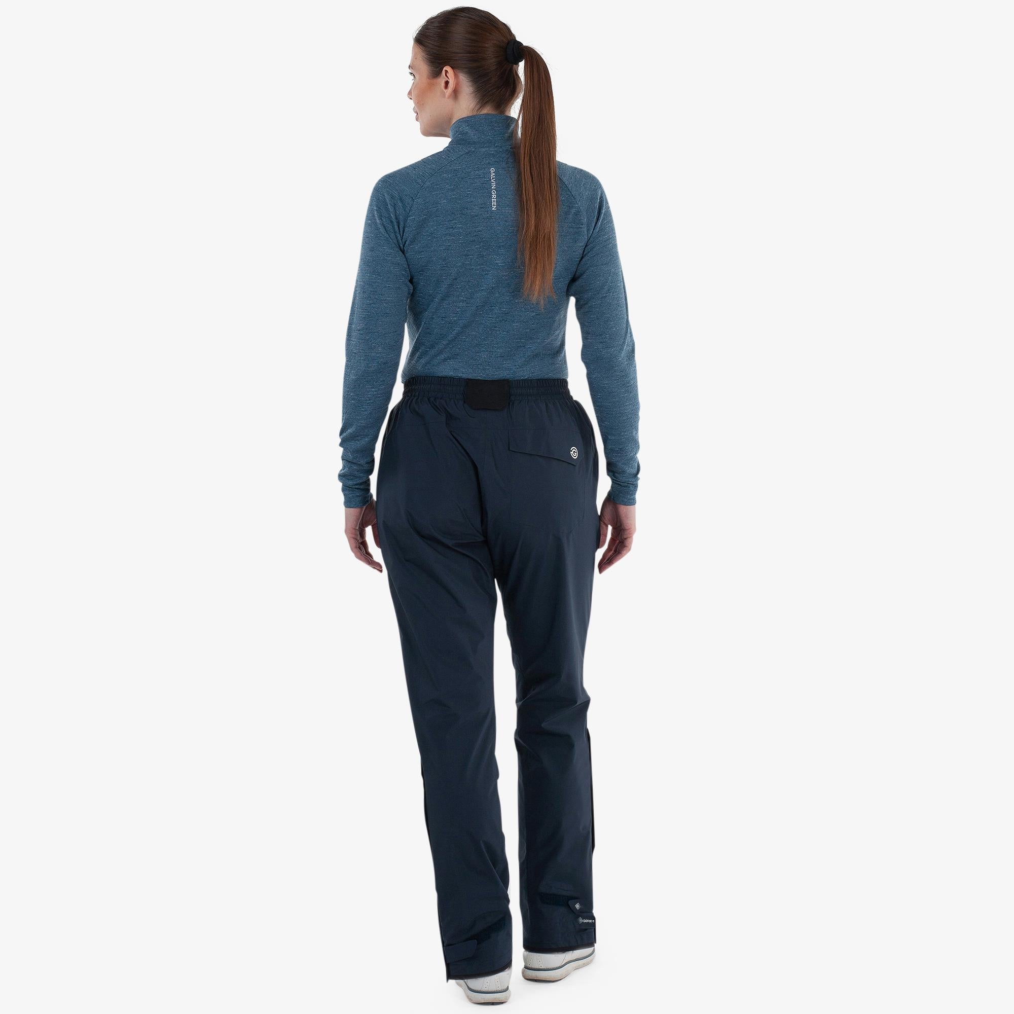 Galvin Green April Dryvr Gore-Tex Ladies Waterproof Golf Trousers Navy